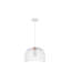 Matt White Metal Natural Wood LED E27 1x12 Watt 230 Volt IP20 Bulb Excluded D: 30 H1: 19.5 H2: 120 cm Adjustable height-1465670792