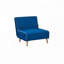 Chaise convertible en velours pliable-115641778