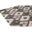 Tapis unique brun / ivoire noué à la main de haute qualité