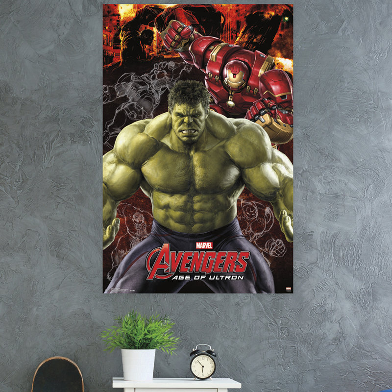 Impression sur papier 2 hulk avengers