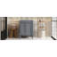 Meuble-lavabo 24 po avec lavabo supérieur, meuble de rangement moderne à 2 niveaux, meuble-lavabo simple, grandes tablettes de rangement-287265967