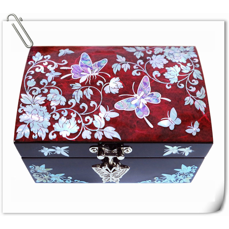 Boîte à bijoux +, Rouge
