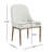 Fernand 7-Piece Dining Set With Marble-Look Table & Upholstered Hammered Iron Chairs-124609935-124609936