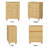 Lysiane Solid Wood 2 - Door Accent Cabinet-1301151482