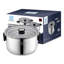 Cheftop 3-in-1 Stackable Stainless Steel Pots