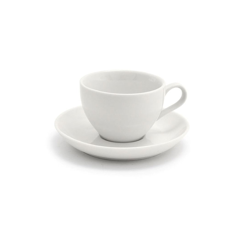 Seattle Porcelain Cappuccino Cup, Beige