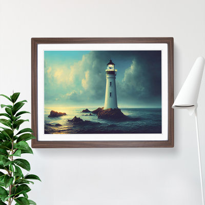Mesmerising Lighthouse - Single Picture Frame Print