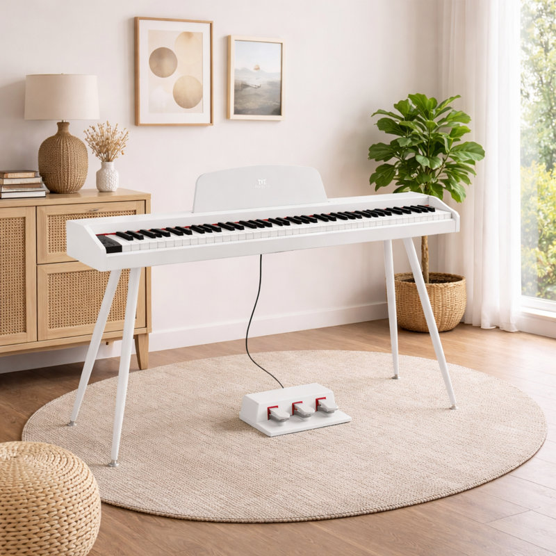 Musical Instruments For Playing, White