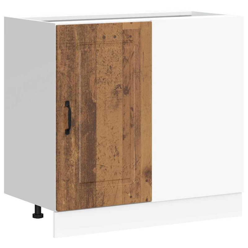 Kitchen Base Cabinet Kalmar Engineered Wood, Old Wood