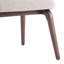 Hearthwood Set of Two Walnut Effect Ash Wooden Frame Dining Chairs-1393239767