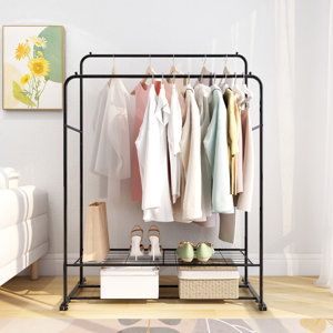 17 Stories Haydon 43.30'' Metal Clothes Rack & Reviews | Wayfair