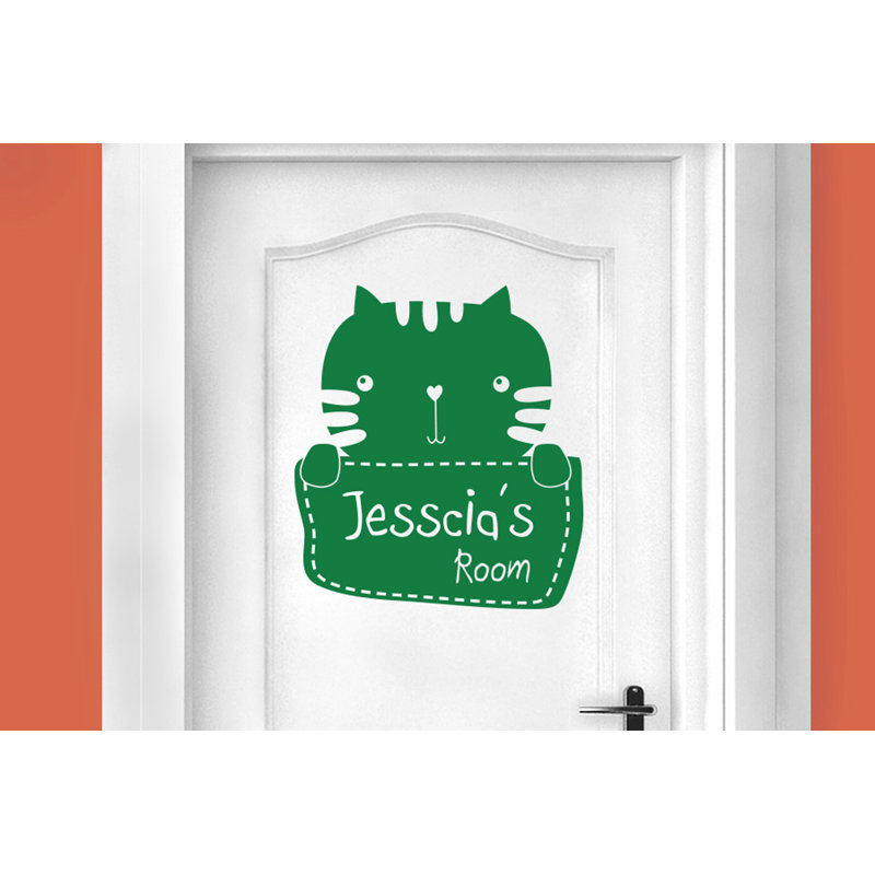 Animals Wall Decal, Green