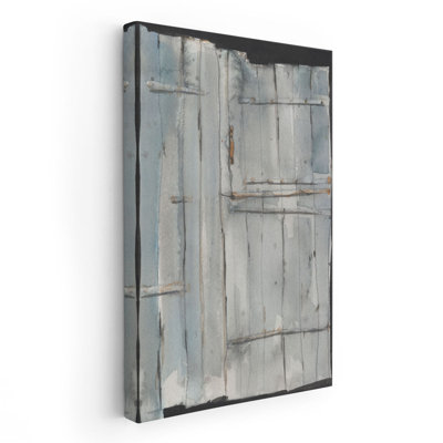 «The Wooden Gate I», reproduction d'art sur toile