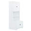Armoire de rangement haute et large pour salle de bain