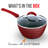 Nutrichef Saucepan Pot With Lid - Non-Stick High-Qualified Kitchen Cookware, 1.7 Quart (Works With Model: NCCW11RDD)