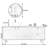 Nordic style marble bathroom cabinet