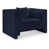 Navy Chenille Fabric selected