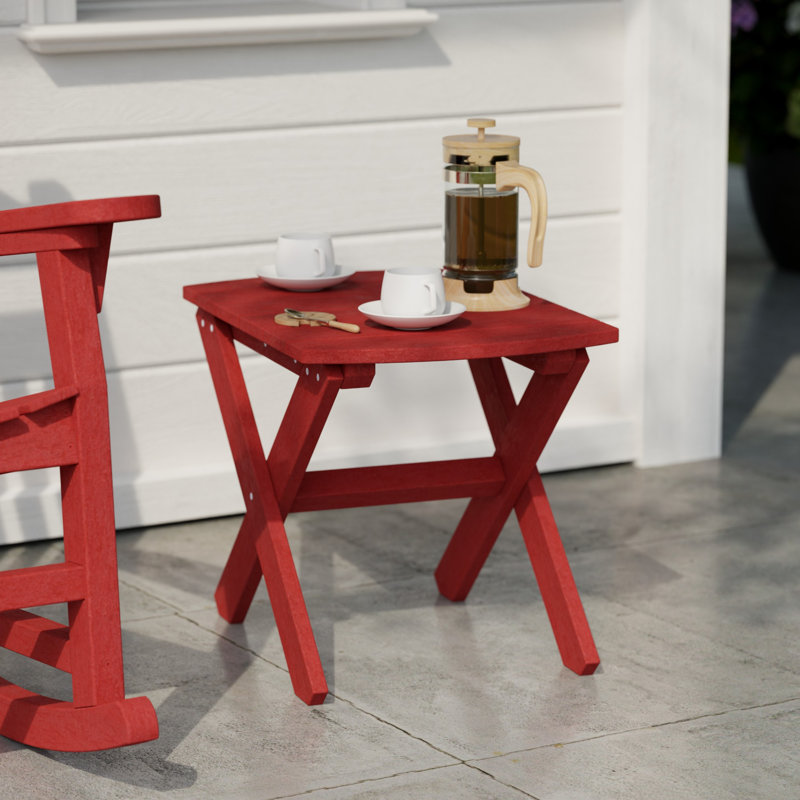 Table d'appoint Classic Classic, Rouge cardinal