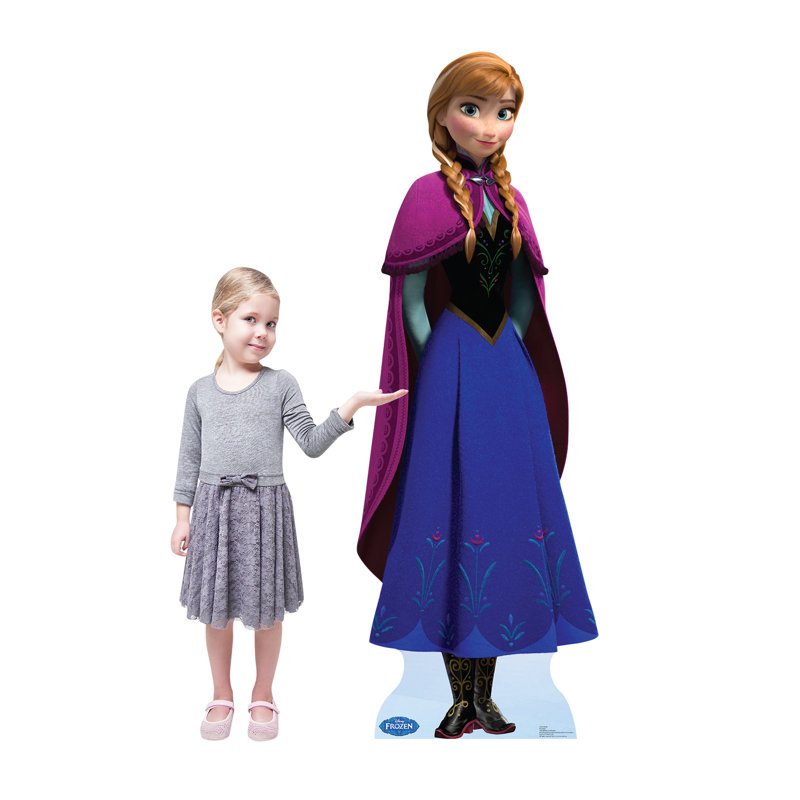 Accroche en carton congelé anna-disney