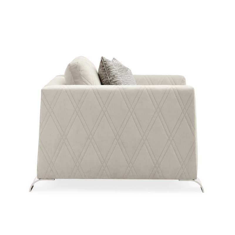 Caracole Upholstery Tufted Armchair