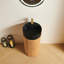 Armoire cylindrique autoportante peu encombrante avec cuve à surface solide-131376511