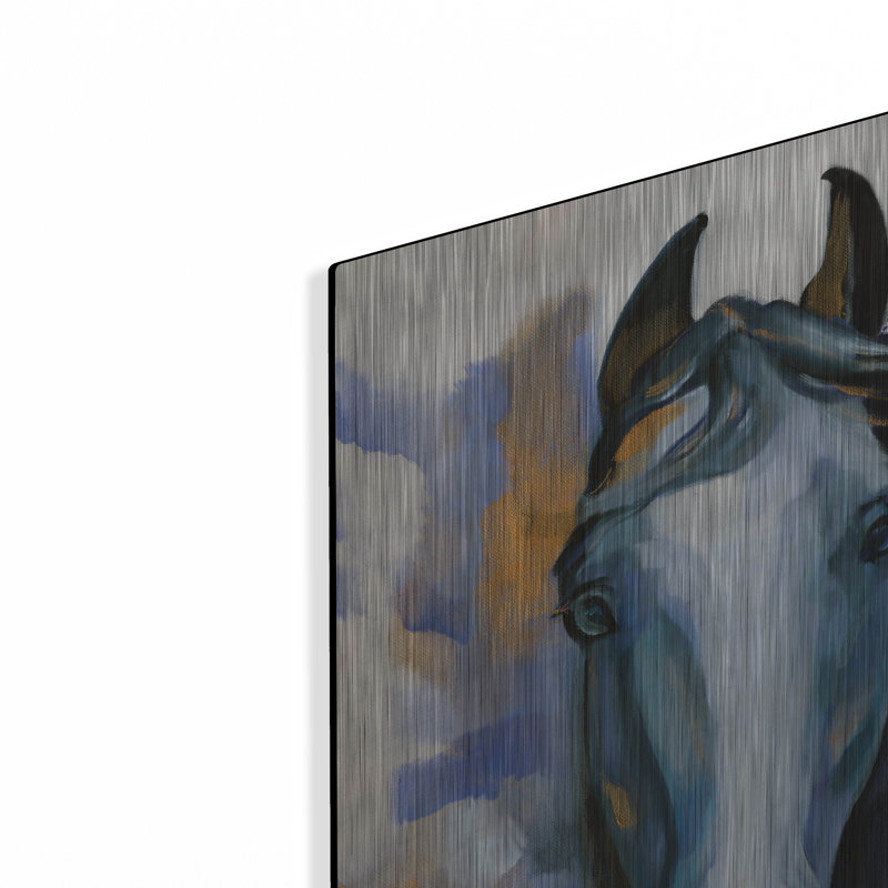 «Wild Blues» par Louise Montillio, H 24 po x l 24 po