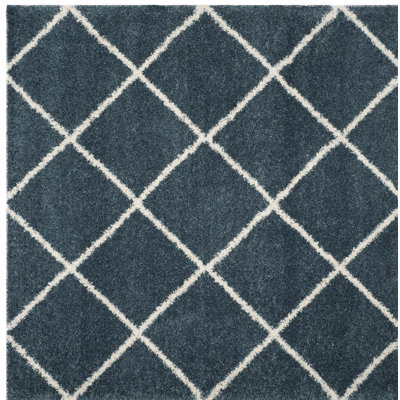 Humberto Hudson Shag Performance Geometric Rug