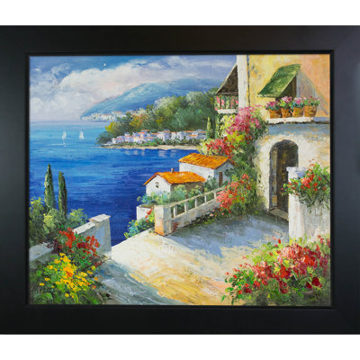 High Rise Bay, peinture sur toile encadrée