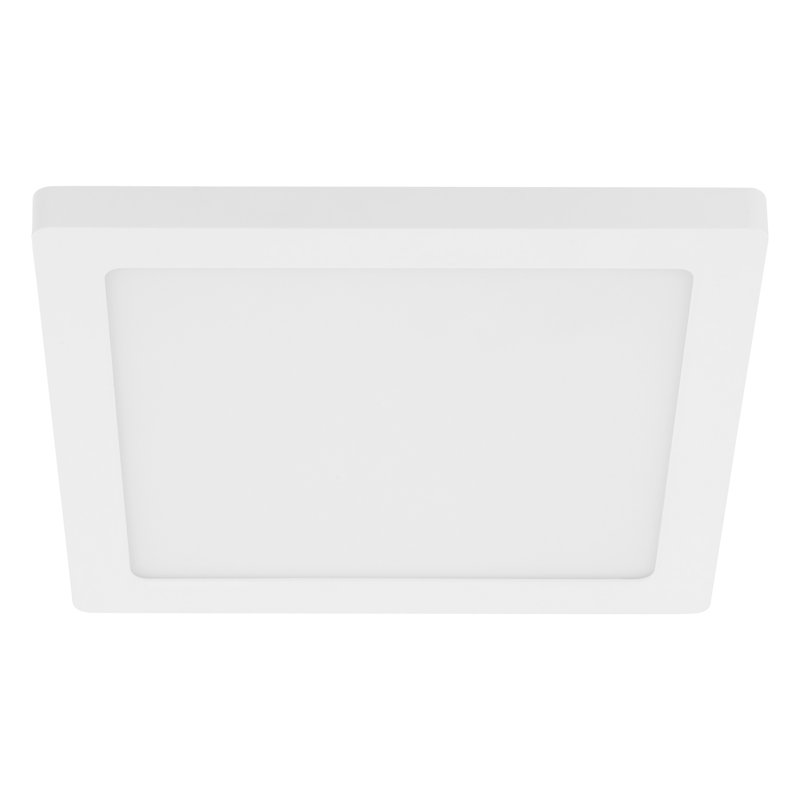 Willowridge Acrylic LED Flush Mount, 8.44" H x 8.44" W x 0.6" D