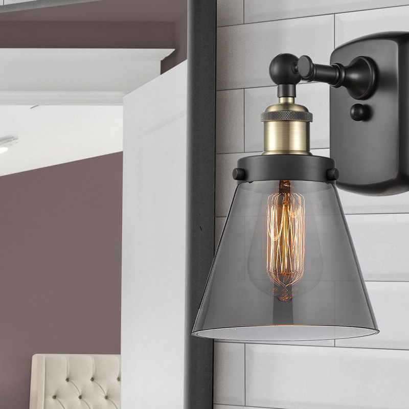 Black Antique Brass, LED, Plated Smoke