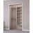 Modular Closets Closet System Walk-In Sets, Hanging Unit with Shelf Tower-2009250739