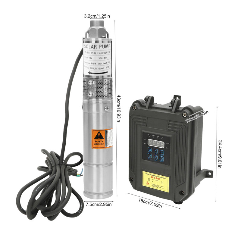 Solar Power Water Deep Well Pump