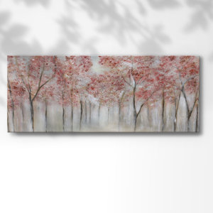 Blushing Spring On Canvas Print