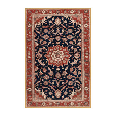 Machine Washable Persian Brown Area Rug
