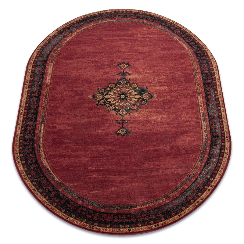 Chiltern Oriental Wool Area Rug, Oval 170 x 235cm