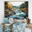 «Coastal Creek Silver Stream I», reproduction sur toile-11828937-11828938