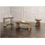 Table basse de style traditionnel avec pieds à volutes incurvés et conception sculptée complexe pour les salons élégants
