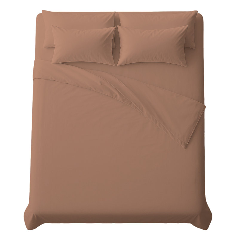 Ensemble de draps toutes saisons en microfibre - doux, léger et durable, Ensemble de draps pour lit très grand californien