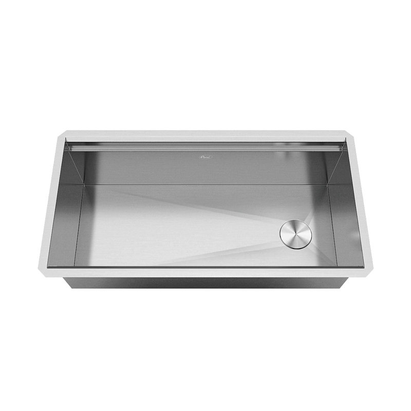 Évier de cuisine encastrable 36 po 36 po, Acier inoxydable