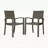 Charming Stackable Outdoor Chair Set for Relaxing and Entertaining-1869081215