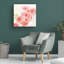 Impression florale sur toile Sheila-90733379