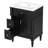24 Inch Bathroom Vanity With Sink,Bathroom Cabinet With Flip Drawer,Adjustable Shelf,Solid Rubberwood Frame,MDF Panels & Metal Handles-1803633887