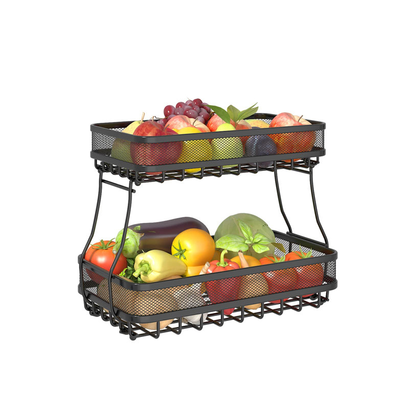 Rebrilliant Naziah Metal Fruit Basket
