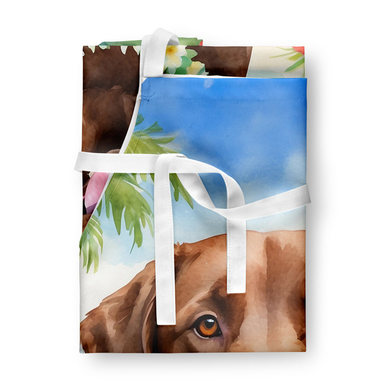 Tablier Chesapeake Bay Retriever Luau