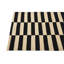 Tapis noir et blanc Jessen