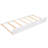 Full Size Wood Daybed With Storage Shelves, USB, LED, And Trundle, White-1508827771