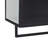 Dalet Modern Two-door Wall Cabinet with Enclosed Storage,Open Shelf and Towel Rack-158789064