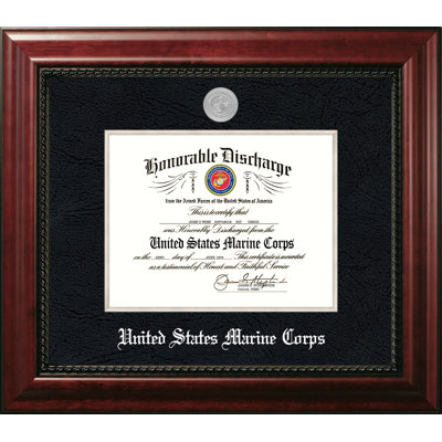 Marine Discharge Executive Picture Frame