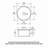 Dual Mounted Single Bowl Ceramic Circular Kitchen Sink With Drain Assembly And Bottom Grid