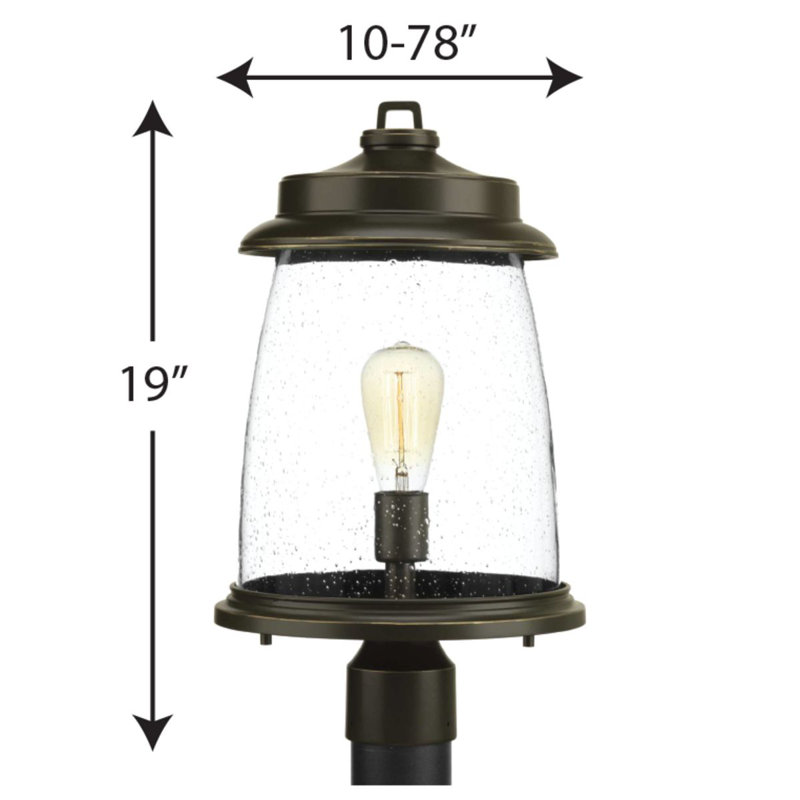Cedrick Seeded Lantern Head, Antique Bronze